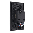 Conjunto Sensor Presença 3Módulos Bivolt Preto Pial Plus+