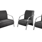 Conjunto Sevilha Namoradeira + 2 Poltronas Decorativa Braço D