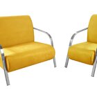 Conjunto Sevilha Namoradeira + 2 Poltronas Decorativa Braço D