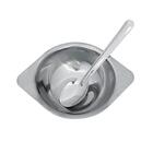 Conjunto Sobremesa 12 Peças Jogo Potes Colher Inox Cozinha