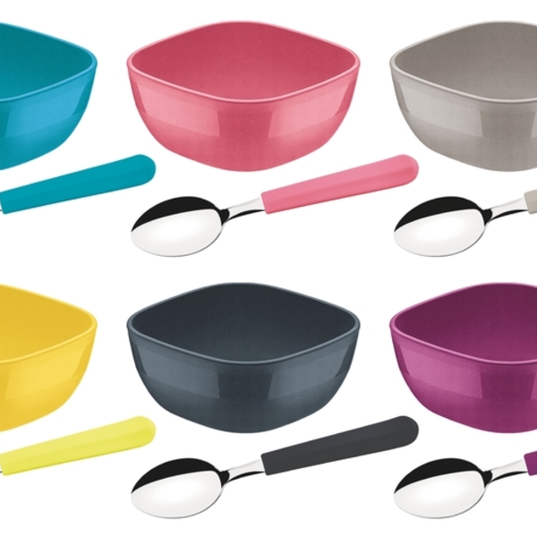 Conjunto Sobremesa 12pcs Mixcolor Tramontina