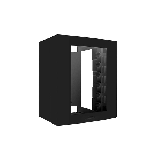 Conjunto Sobrepor 3 Módulos Preto Alumbra