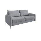 Conjunto Sofá 2 E 3 Lugares Bipartido Davos Cinza