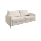 Conjunto Sofá 2 E 3 Lugares Bipartido Davos Off White