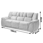 Conjunto Sofá 2 E 3 Lugares Suede Cordoba Hellen