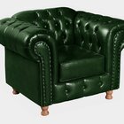 Conjunto Sofá 2 Lugares E Poltrona Luis Xv Chesterfield Vinta