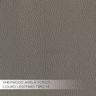 Conjunto Sofá 3 E 2 Lugares Sala De Estar Kenny Couro Avelã G