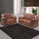 Conjunto Sofá 3 E 2 Lugares Sultão Corino Marrom