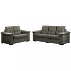 Conjunto Sofá 3 E 2 Lugares Veludo Camila Takei