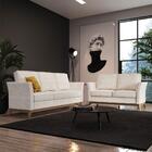 Conjunto Sofá 3 E 2 Lugares Vinkel Casa De Pedras Cpe070