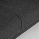 Conjunto Sofá 3 Lugares Com Puff Baú 120cm E Bandeja Antúrio