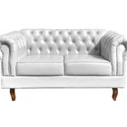 Conjunto Sofá Chesterfield 2 Lugares 2 Poltronas Dom Pedro Co