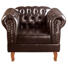 Conjunto Sofá Chesterfield 2 Lugares 2 Poltronas Dom Pedro Ma