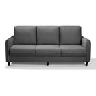 Conjunto Sofá Com 2 E 3 Lugares Em Veludo Cabecasa Madeiraori