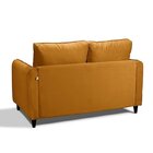 Conjunto Sofá Com 2 E 3 Lugares Em Veludo Cabecasa Madeiraori