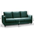 Conjunto Sofá Com 2 E 3 Lugares Em Veludo Cabecasa Madeiraori