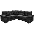 Conjunto Sofá De Canto 2 E 3 Lugares Santiago – Hellen - Preto