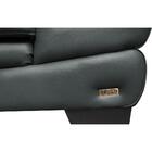 Conjunto Sofá De Couro Legítimo 3 E 2 Lugares Cama Inbox Don