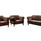 Conjunto Sofá Duquesa Chesterfield 2 Lugares E 2 Poltronas Ma