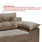 Conjunto Sofá Ibiza Living 2 E 3 Lugares Avelâ Confortável Sa