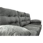 Conjunto Sofá Luxemburgo 3 E 2 Lugares 1,52m E 2,02m Suede Ci