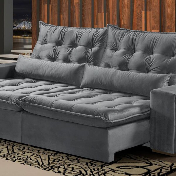 Conjunto Sofá Retrátil E Reclinável 2 Modulos 290/br 0,25 Cm