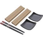 Conjunto Sushi 6 Peças Hashi Molheira Esteira Sendai Lyor 7254