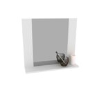 Conjunto Suspenso Para Banheiro Com Espelheira 80cm Branco