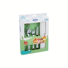 Conjunto Talheres Infantis Aço Inox Com Estojo 05 Peças Tramo