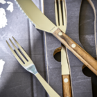 Conjunto Talheres Para Queijos Valais Em Aço Inox Com Cabo Em