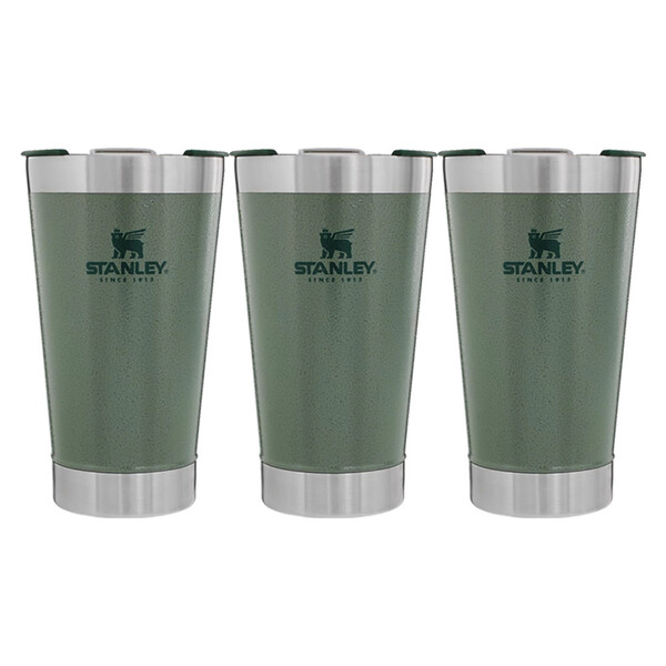Conjunto Térmico 3 Copos Com Tampa Stanley