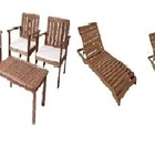 Conjunto Tokyo Sofá Poltronas Mesa Centro Espreguiçadeiras