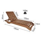 Conjunto Tokyo Sofá Poltronas Mesa Espreguiçadeira