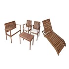 Conjunto Tokyo Sofá Poltronas Mesa Espreguiçadeira