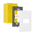 Conjunto Tomada 2P+T 20A 4X2 Branco Pial Plus+