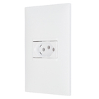 Conjunto Tomada 2P+T 20A 4X2 Branco Pial Plus+