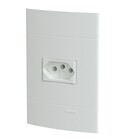 Conjunto Tomada 20A Branco Lunare UP Schneider