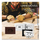 Conjunto Tomada 20a Margirius Preto