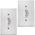 Conjunto Tomada 2p+t 10a 250v Stylus Ilumi