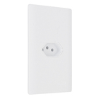 Conjunto Tomada 2P+T 10A 4X2 Branca Dicompel