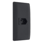 Conjunto Tomada 2P+T 10A Habitat Black