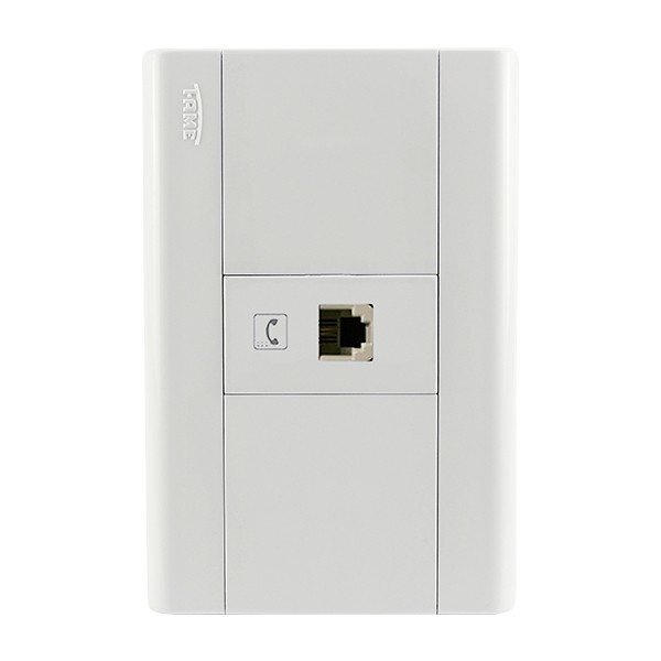 Conjunto Tomada Telefone Rj11- Fame Modulare - 0496