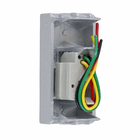 Conjunto Tomada Telefonia RJ11 Alumínio Delta Mondo