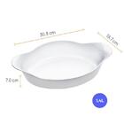 Conjunto Travessa Marinex Opaline 3 Peças - 01922