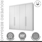 Conjunto Treliche Solteiro Siena E Guarda Roupa Casal 4 Porta