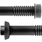 Conjunto Tubo De Ligação Ajustável Para Bacia Sanitária 25cm