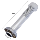 Conjunto Tubo De Ligação Ajustável Para Bacia Sanitária 25cm