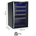 Conjunto Venax Cervejeira Blue Light E Adega Piubella Preto F