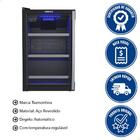 Conjunto Venax Cervejeira Blue Light E Adega Piubella Preto F