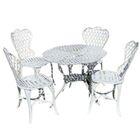 Conjunto Viena Bambu Sem Braços - Branco